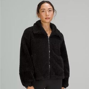 Lululemon Cinchable Fleece Zip Up